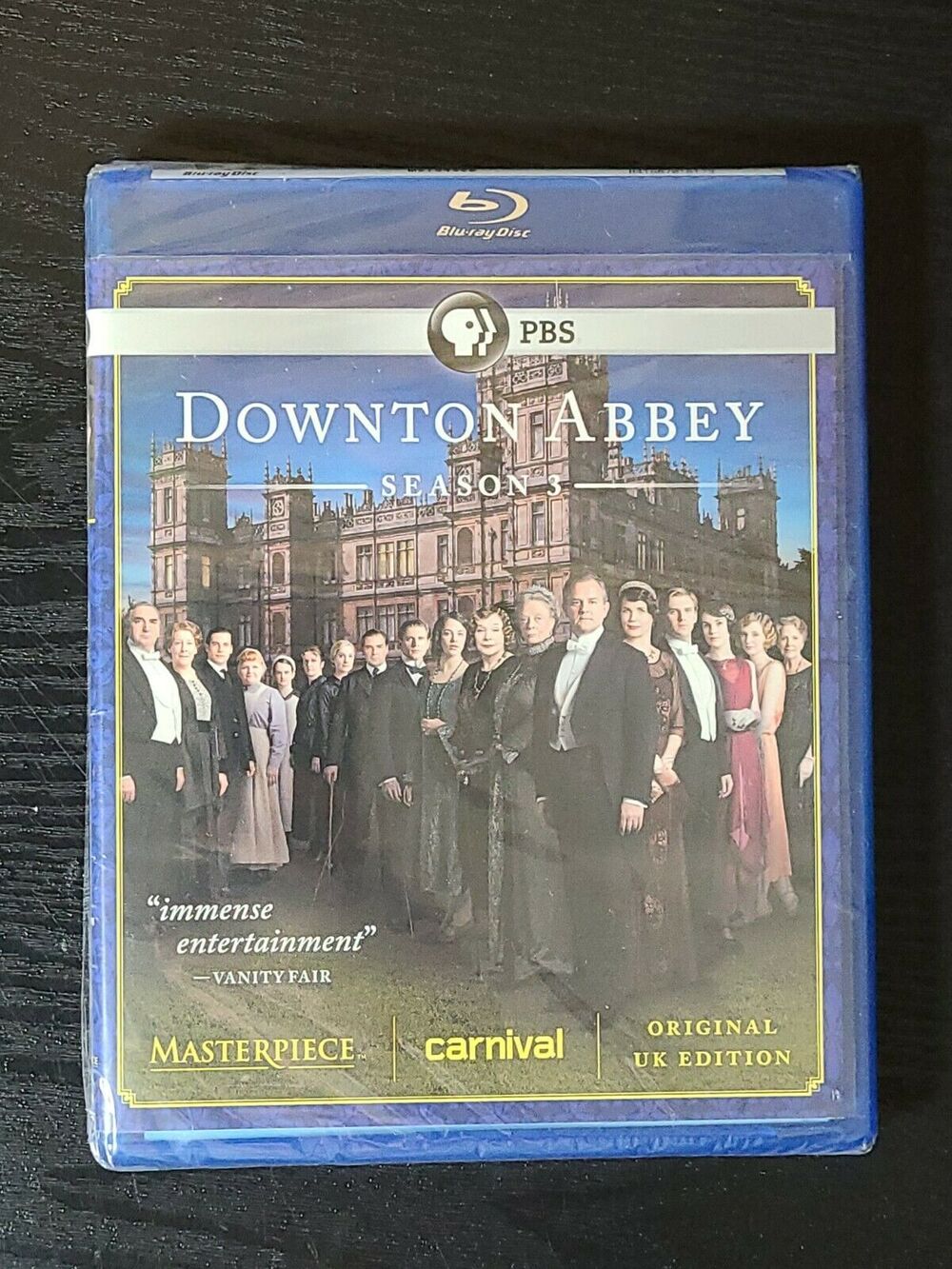 Downtown Abbey: Season 3 (Blu-ray Disc, 2013, 3-Disc Set) - New sealed